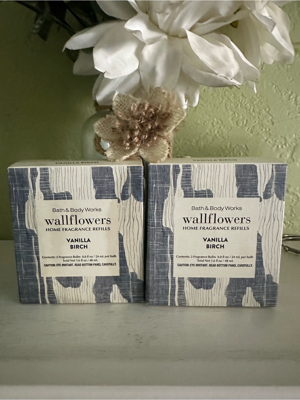Bath & Body Works Wallflowers Vanilla Birch Home Fragrance Refills